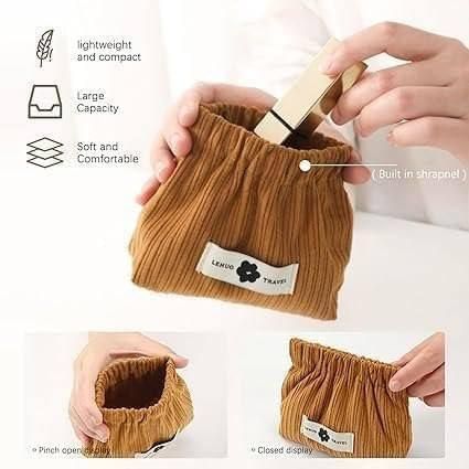 Elastic Storage Pouch – Stretchable Organizer Bag (Pack of 5)