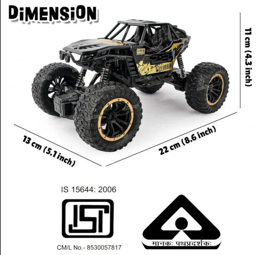 Monster Truck Rock Crawler – Remote Control Toy Vehicle