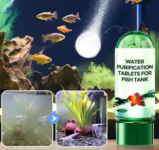 Aquarium Water Clarifying Tablets